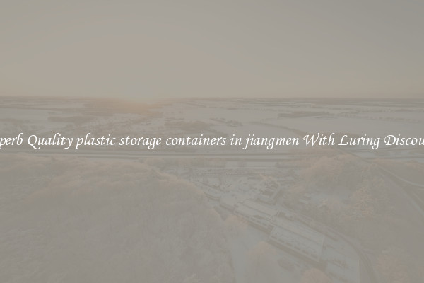 Superb Quality plastic storage containers in jiangmen With Luring Discounts