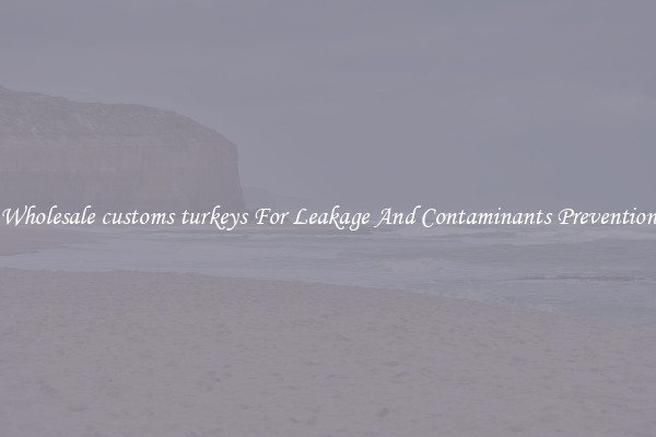Wholesale customs turkeys For Leakage And Contaminants Prevention