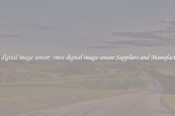 cmos digital image sensor, cmos digital image sensor Suppliers and Manufacturers